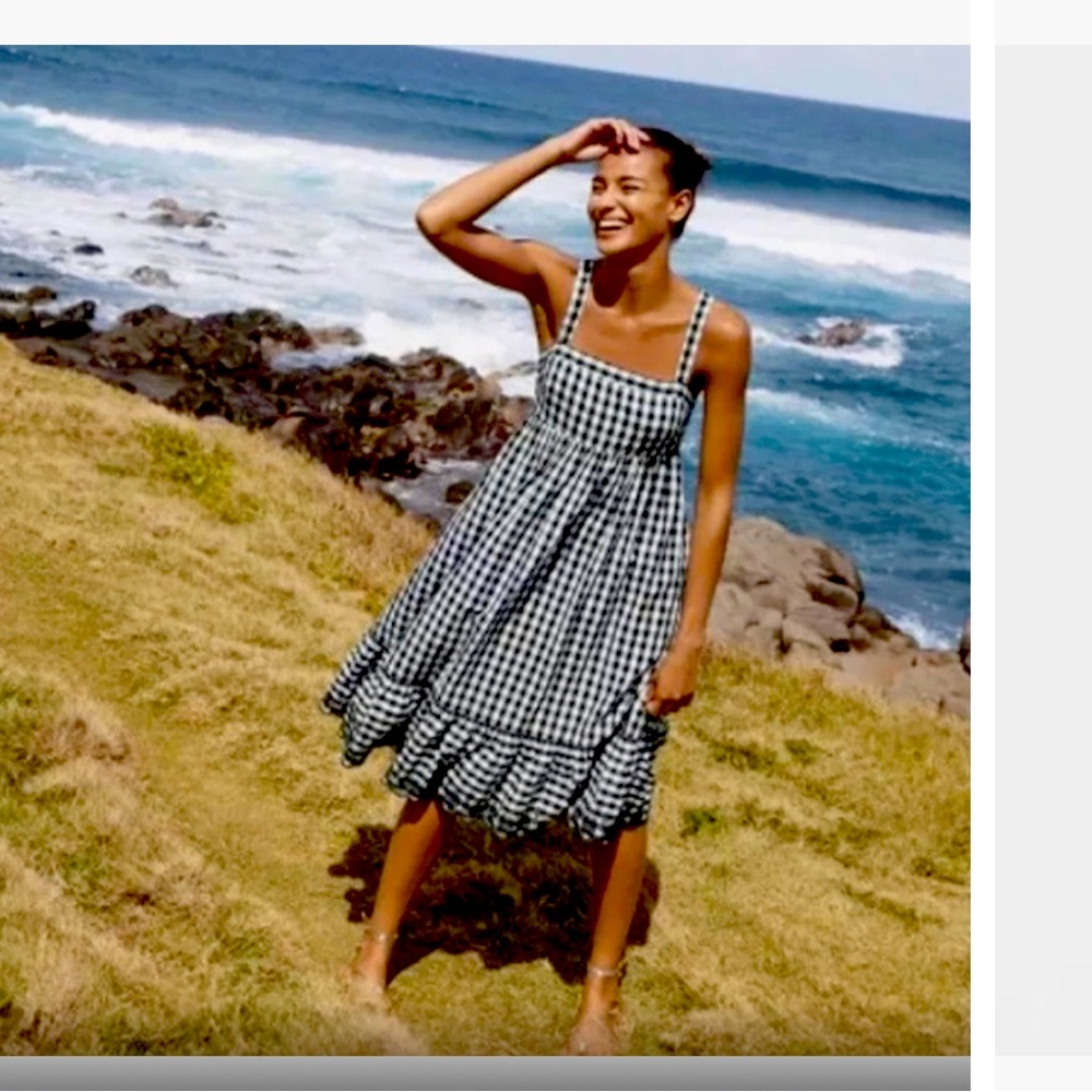 J. Crew Gingham Dress